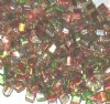 50g 5x4.5mm Silver Lined Lime Strawberry Triangles